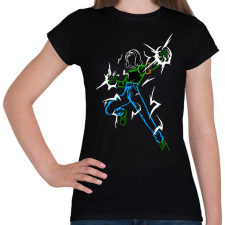 PRINTFASHION NUMERO 17 - Női póló - Fekete női póló