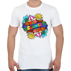 PRINTFASHION Nyár - Férfi póló - Fehér