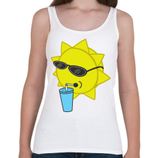 PRINTFASHION Nyár - Női atléta - Fehér