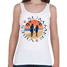 PRINTFASHION Nyár - summer vibes - Női atléta - Fehér