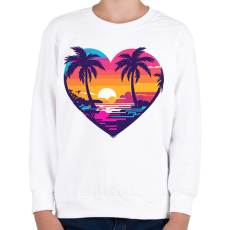 PRINTFASHION Nyári hangulat  - Gyerek pulóver - Fehér