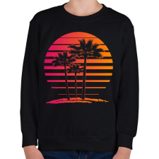 PRINTFASHION nyári hangulat  - Gyerek pulóver - Fekete gyerek pulóver, kardigán