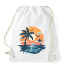PRINTFASHION Nyári hangulat  - Sportzsák, Tornazsák - Fehér tornazsák