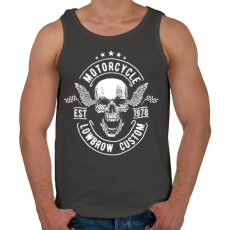 PRINTFASHION Nyárspolgár  - Férfi atléta - Sötétszürke