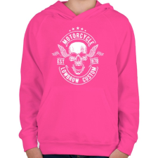 PRINTFASHION Nyárspolgár  - Gyerek kapucnis pulóver - Fukszia gyerek pulóver, kardigán