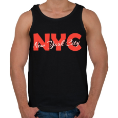 PRINTFASHION nyc - Férfi atléta - Fekete