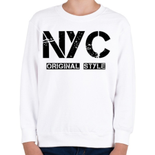 PRINTFASHION NYC ORIGINAL STYLE  - Gyerek pulóver - Fehér gyerek pulóver, kardigán
