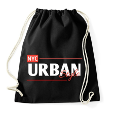 PRINTFASHION NYC Urban style  - Sportzsák, Tornazsák - Fekete tornazsák