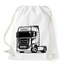 PRINTFASHION Nyergesvontató - Sportzsák, Tornazsák - Fehér tornazsák