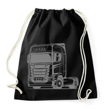 PRINTFASHION Nyergesvontató - Sportzsák, Tornazsák - Fekete tornazsák