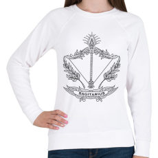 PRINTFASHION Nyilas - Női pulóver - Fehér