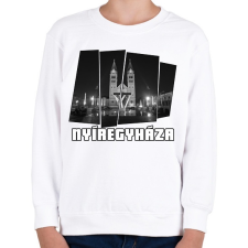 PRINTFASHION Nyíregyháza (GTA stílus) - Gyerek pulóver - Fehér gyerek pulóver, kardigán