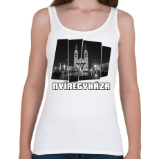 PRINTFASHION Nyíregyháza (GTA stílus) - Női atléta - Fehér