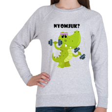 PRINTFASHION Nyomjuk - Női pulóver - Sport szürke