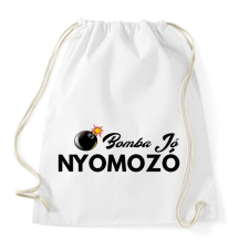 PRINTFASHION NYOMOZÓ - Sportzsák, Tornazsák - Fehér tornazsák