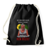 PRINTFASHION NYUGDÍJAS VAGYOK 2 - Sportzsák, Tornazsák - Fekete