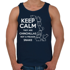 PRINTFASHION Nyugi - Férfi atléta - Sötétkék