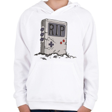 PRINTFASHION Nyugodj békében - Gyerek kapucnis pulóver - Fehér gyerek pulóver, kardigán