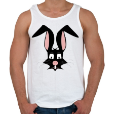 PRINTFASHION nyúl - Férfi atléta - Fehér atléta, trikó