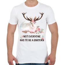 PRINTFASHION Nyúltilop - Férfi póló - Fehér férfi póló