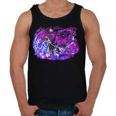 PRINTFASHION Obito Uchiha - Férfi atléta - Fekete