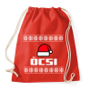 PRINTFASHION ÖCSI - Sportzsák, Tornazsák - Piros