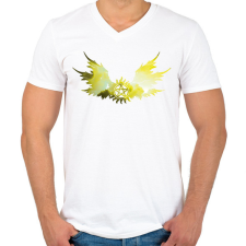 PRINTFASHION Odaát (Supernatural) - Férfi V-nyakú póló - Fehér férfi póló