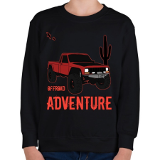 PRINTFASHION offroad - Gyerek pulóver - Fekete gyerek pulóver, kardigán