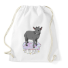 PRINTFASHION Oh my goat - Sportzsák, Tornazsák - Fehér