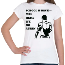 PRINTFASHION Ohh sh*t - Női póló - Fehér női póló