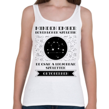 PRINTFASHION Október: Mérleg - Női atléta - Fehér női felső