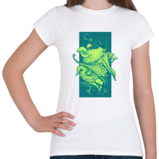 PRINTFASHION Oktopusz - Női póló - Fehér