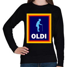 PRINTFASHION OLDI (n) - Női pulóver - Fekete női pulóver, kardigán