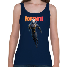 PRINTFASHION Omega Fortnite - Női atléta - Sötétkék női trikó