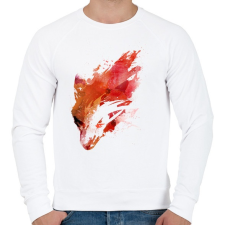 PRINTFASHION On the seventh day - Férfi pulóver - Fehér férfi pulóver, kardigán