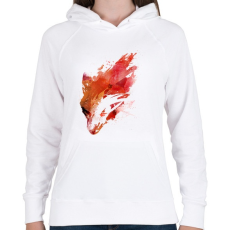 PRINTFASHION On the seventh day - Női kapucnis pulóver - Fehér