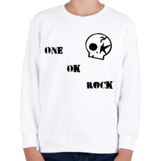 PRINTFASHION One Ok Rock - Gyerek pulóver - Fehér