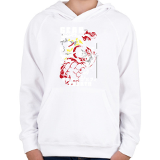 PRINTFASHION One Piece Gear 4 - Gyerek kapucnis pulóver - Fehér