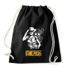 PRINTFASHION One Piece Luffy - Sportzsák, Tornazsák - Fekete