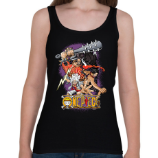 PRINTFASHION One Piece - Női atléta - Fekete