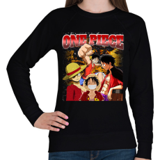 PRINTFASHION One Piece vintage - Női pulóver - Fekete