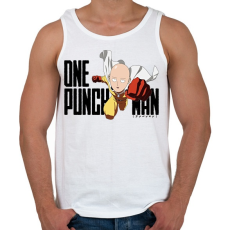PRINTFASHION One Punch Man - Férfi atléta - Fehér