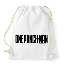 PRINTFASHION One Punch Man logo - Sportzsák, Tornazsák - Fehér tornazsák
