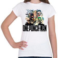 PRINTFASHION One Punch Man - Női póló - Fehér női póló