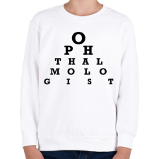 PRINTFASHION Ophthalmologist - szemész - Gyerek pulóver - Fehér gyerek pulóver, kardigán