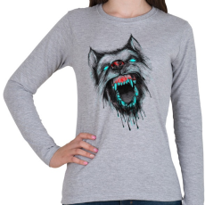PRINTFASHION Ordas - Női hosszú ujjú póló - Sport szürke