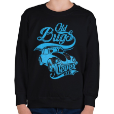 PRINTFASHION Öreg bogár - Gyerek pulóver - Fekete gyerek pulóver, kardigán