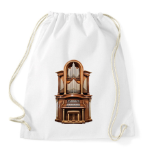 PRINTFASHION Orgona - Sportzsák, Tornazsák - Fehér tornazsák