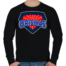 PRINTFASHION ORISHAS 2 - Férfi pulóver - Fekete férfi pulóver, kardigán