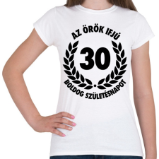 PRINTFASHION Örök ifjú - Női póló - Fehér női póló